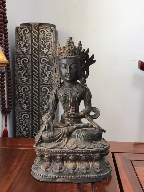 铜佛像 收的不懂什么佛 结缘价1600元