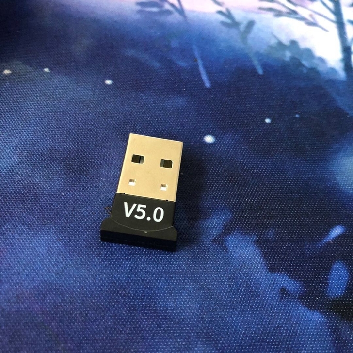 新款蓝牙5.0适配器台式机电脑USB音频无...