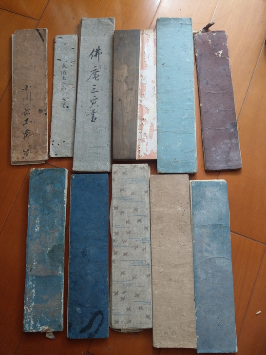 古籍，折页长书，全部手写，江户明治时期18...