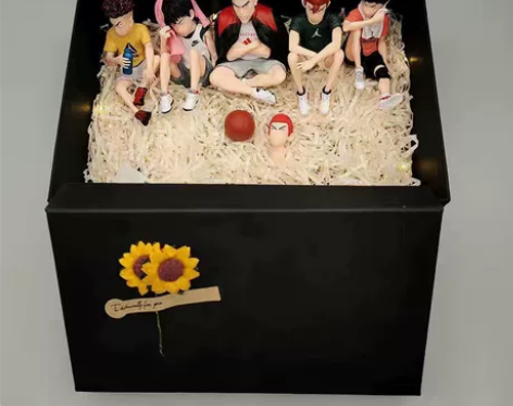 灌篮高手手办凳子篮球湘北五虎樱木花道流川枫...