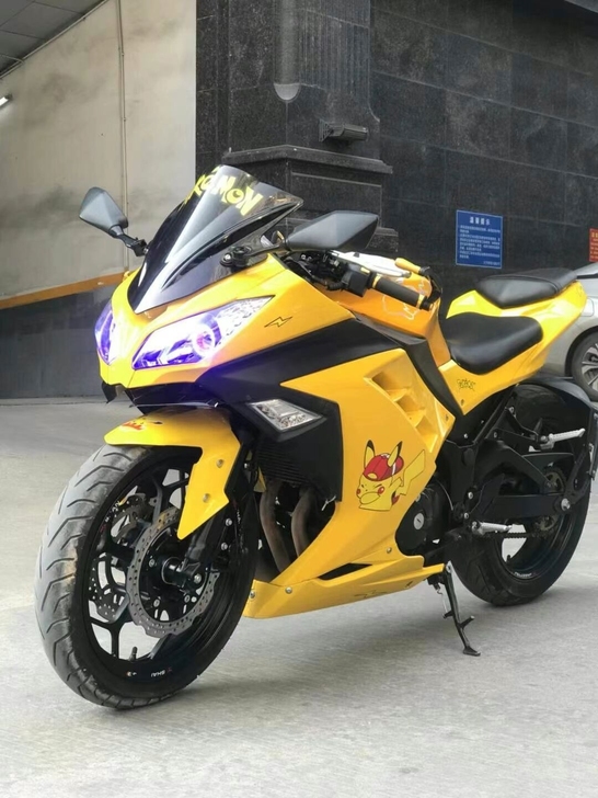 黄色小忍者到货一台，电子仪表，双杠水冷40...