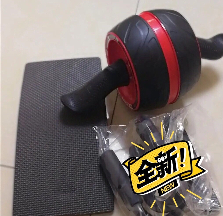 低价清仓自动回弹腹肌轮健腹轮男女收腹滚轮瘦...