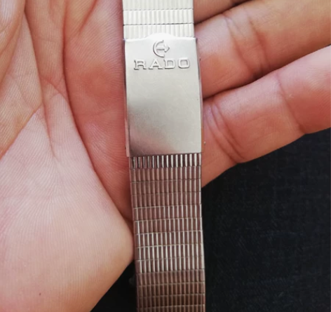 雷达表链，二手原装拆件，19mm按口。 感...