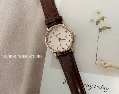 歌迪手表 chic女士皮带女款学生ins风...