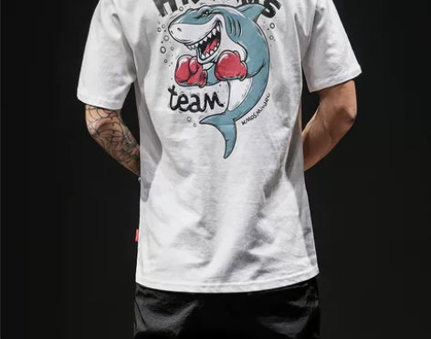 2022夏季装新款上衣男士短袖T恤宽松加肥...