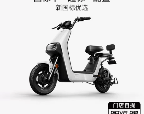 【门店自提】小牛电动G0 60新国标锂电池...