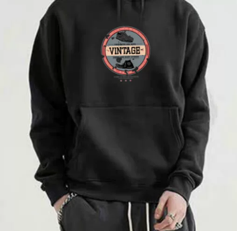 余文乐港风潮牌春秋季套头连帽唯男士男宽松