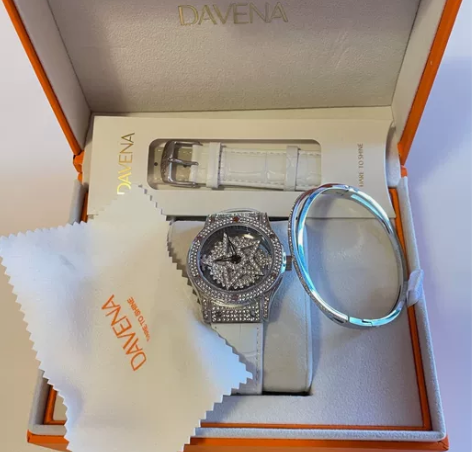 DAVENA蒂玮娜雪花女神时来运转满天星手...