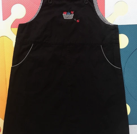 familiar背带裙 非常美的裙子，配T...