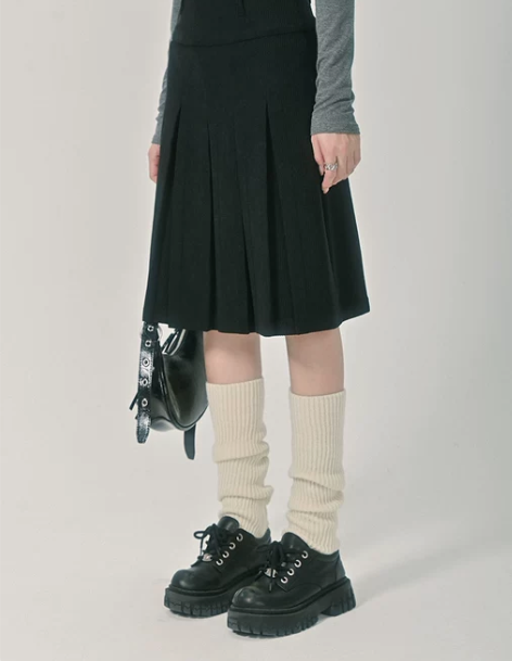 半身裙女秋冬高腰显瘦中长款复古百搭灯芯绒a...