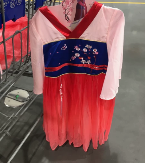 迪斯尼(disney)正品 花木兰裙 公主...