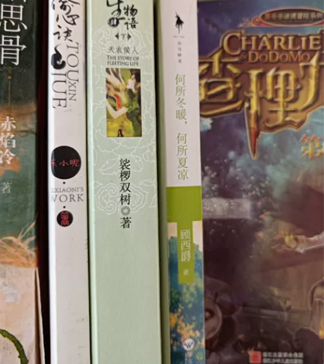 青春文学四本，半新。 不包邮，不单卖。 学...