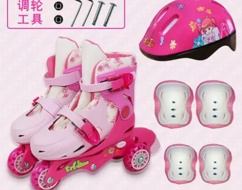 玄凌儿童轮滑女童玩具2-3-4-5-6 岁...