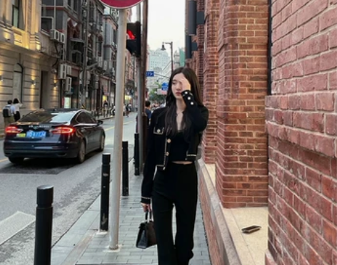LDTJ高定 超模神裤显瘦长腿喇叭女裤休闲...