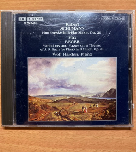 古典音乐：罗伯特 舒曼及巴赫的钢琴专辑 香...