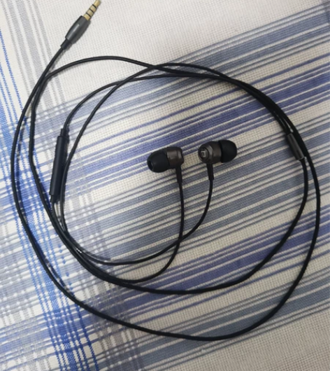 兰士顿 耳机有线入耳式重低音调音带麦降噪隔...