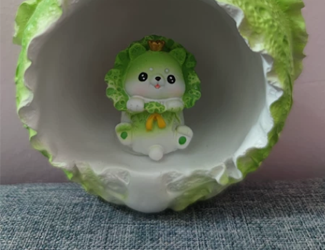 桌面摆件，菜狗，装电池的，只有一个，，，广...