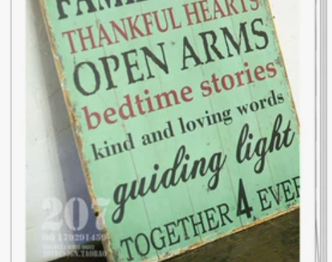 复古做旧英文字母木板画无框画装饰画橱窗陈列...