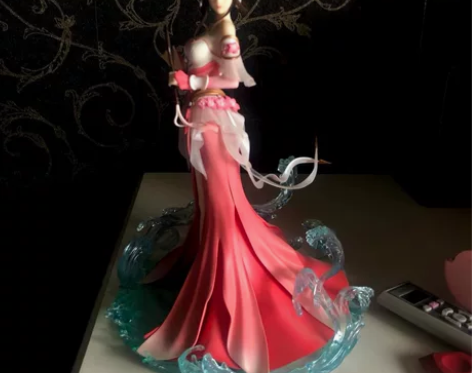 镜叔  王者荣耀手办 甄姬典藏版 带扇子箱...