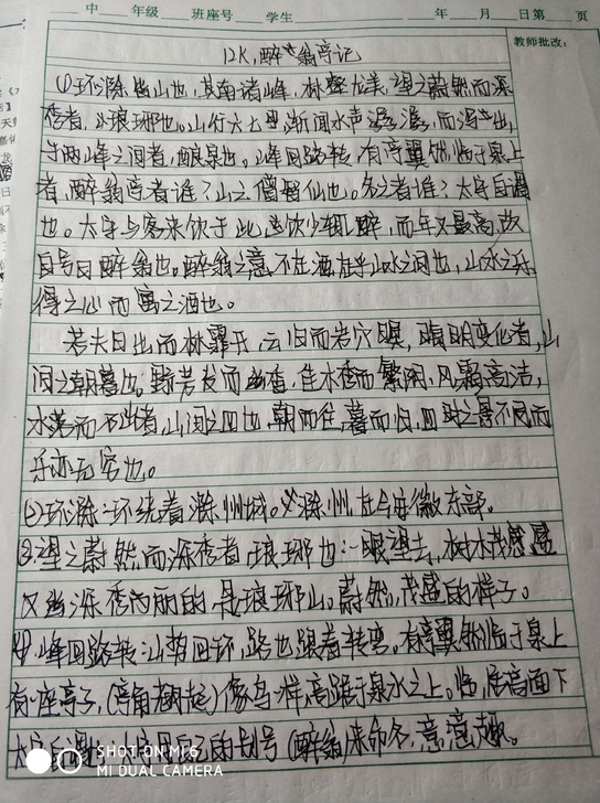 代写 1000字以内5.5元 纸张默认作文纸