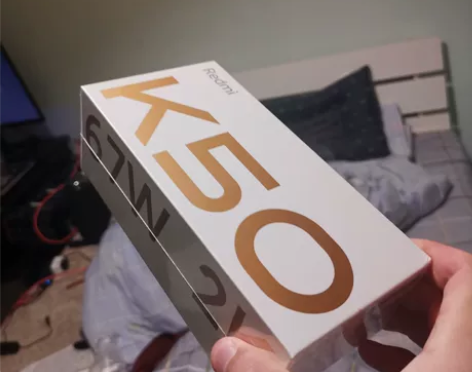 红米k50 12+256  墨羽色 全新未...