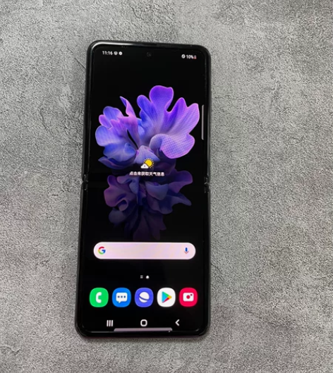 正品三星f707u  Zflip2代小折叠...