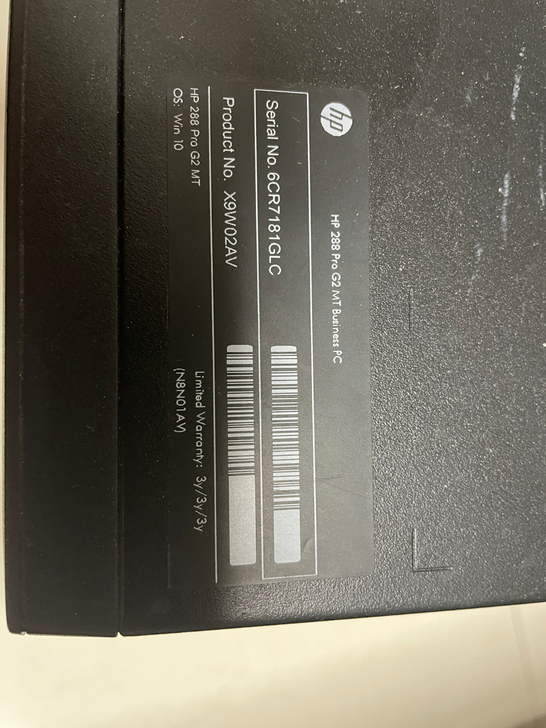 惠普 hp 288 pro g2 mt 主...