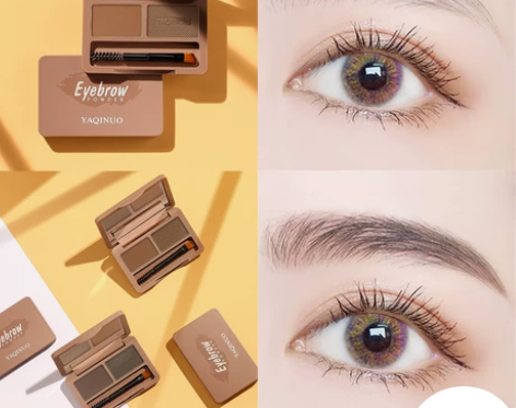 李佳琪推荐丝柔立体眉粉自然防水防汗不晕染初...