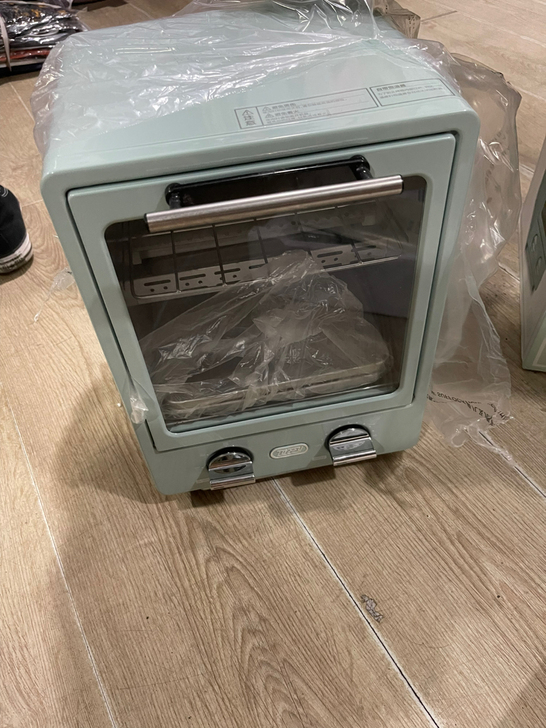 日本TOFFY复古设计双层烤箱家用烘焙多功...