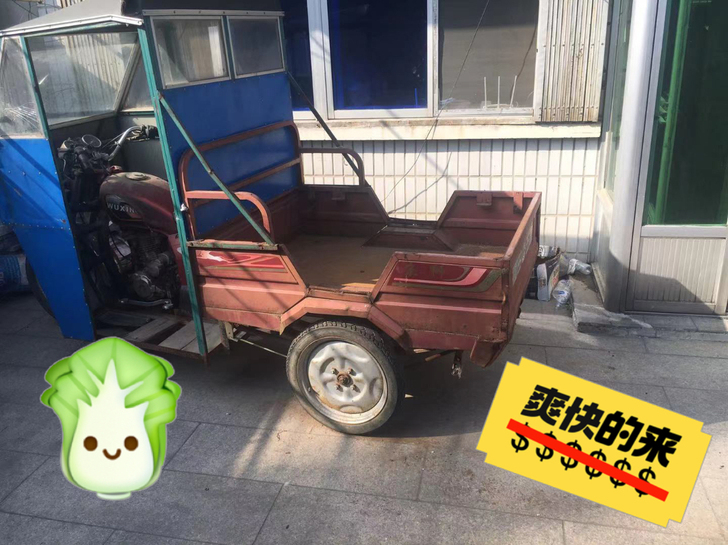 福田 京狮 烧油三轮车 家用拉货方便 便宜...