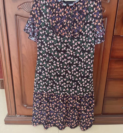 均码变色连衣裙，夏款几乎全新 感兴趣的话点...