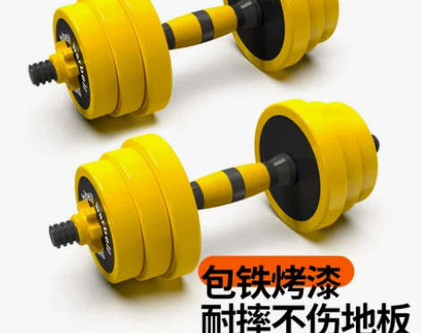 哑铃男士健身家用器材10公斤20KG实心