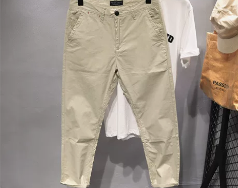 毒类 春夏新款时尚百搭休闲裤青年日常韩版个...