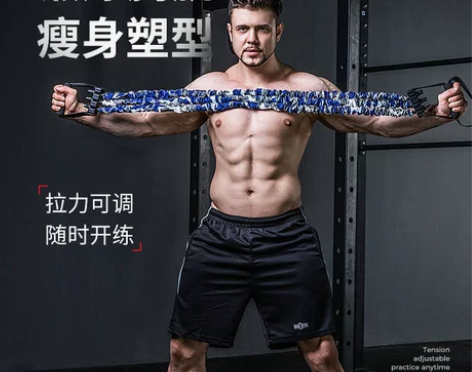拉力器 拉力器阻力多功能家用扩胸器练胸肌训...