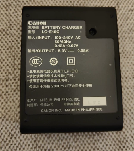 佳能（Canon） LC-E10C 相机电...