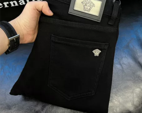冬款男士绵羊毛加厚轻奢牛仔裤 29－38