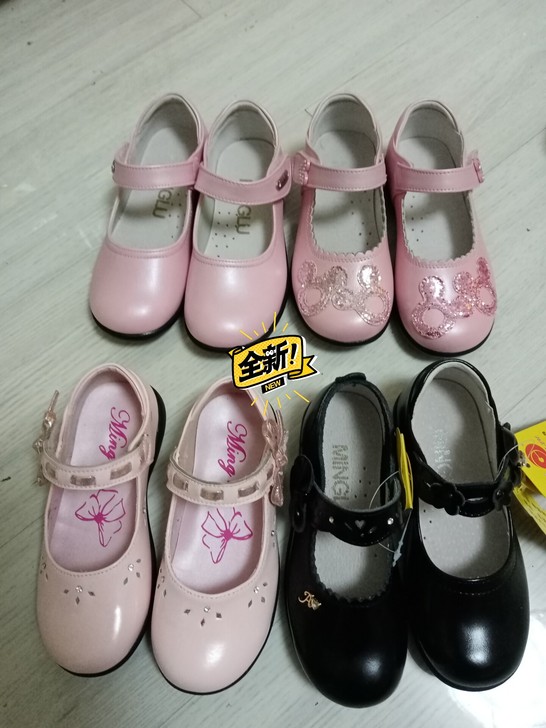 明璐品牌全新女孩娃娃鞋，商场正品。28码，...