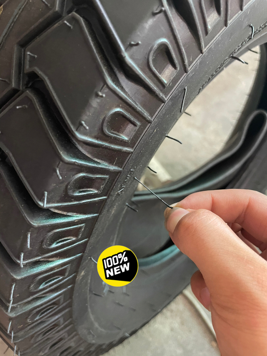 全新的轮胎电动三轮车型号500-12的，自...