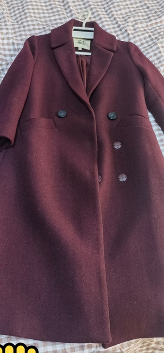 zll羊毛大衣就试穿过因为身材原因特出售，...