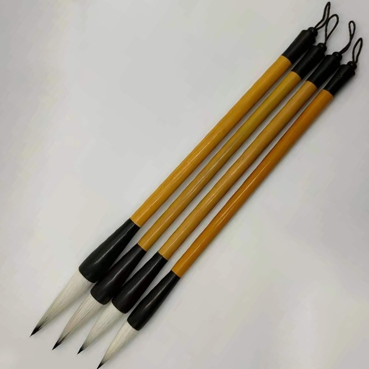 兼毫毛笔毛笔套装初学者练字书法国画专用毛笔...