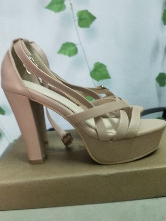 全新高跟鞋 女鞋 鞋子 37码 10公分 ...