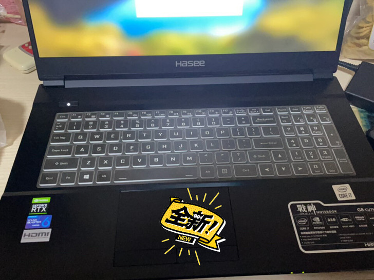 全新的神舟G8，十代i7，2060显卡，8...