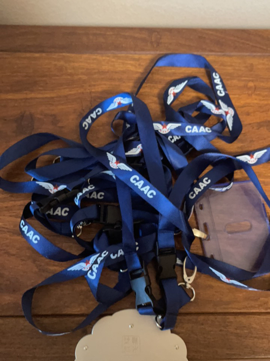 caac空勤吊牌挂绳，公司发的太多了都在闲...