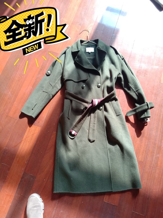 双面羊毛大衣，165/s码，百分百羊毛。一...