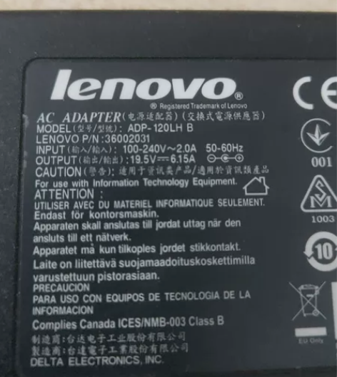 联想笔记本电脑电源线，正常使用，没有问题。...