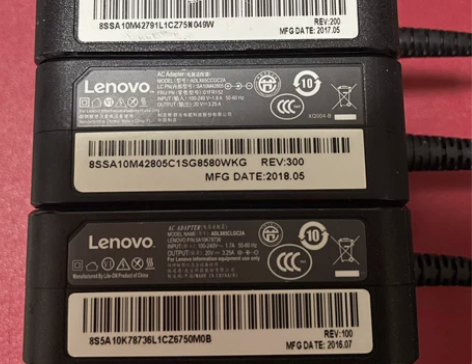 原装联想小新65W小圆口电源适配器 20V...