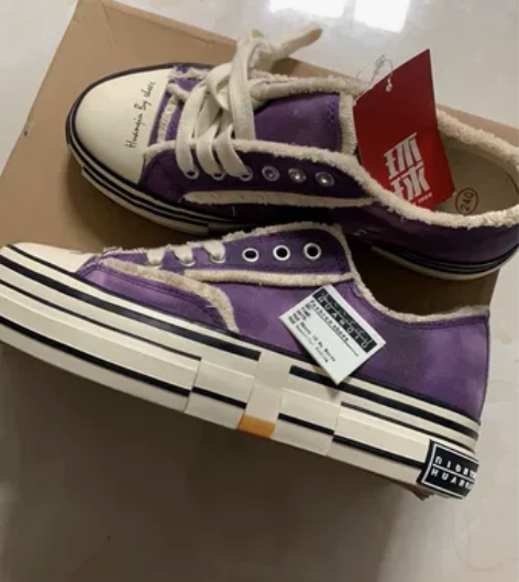 全新38码运动帆布鞋 质量好，颜值高，买大...