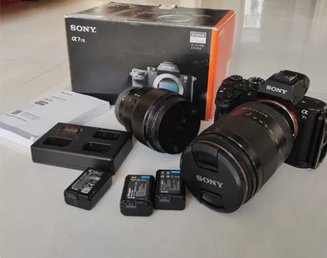 索尼全画幅微单a7r2，箱说齐全，85新有...