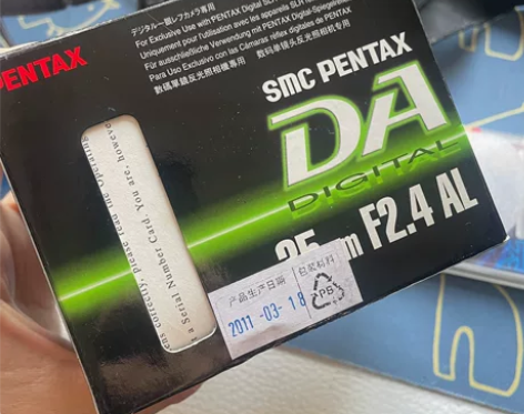 宾得35 2.4 换门出,几乎全新,无霉无...