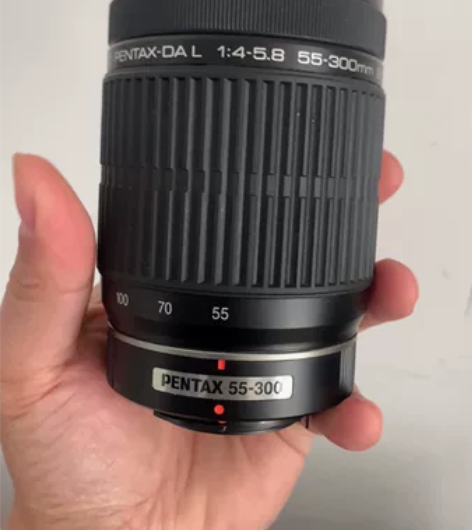 宾得55-300镜头 外观98新，镜片完好...
